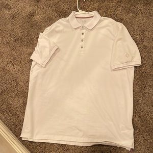 White Men’s Adidas Golf Polo